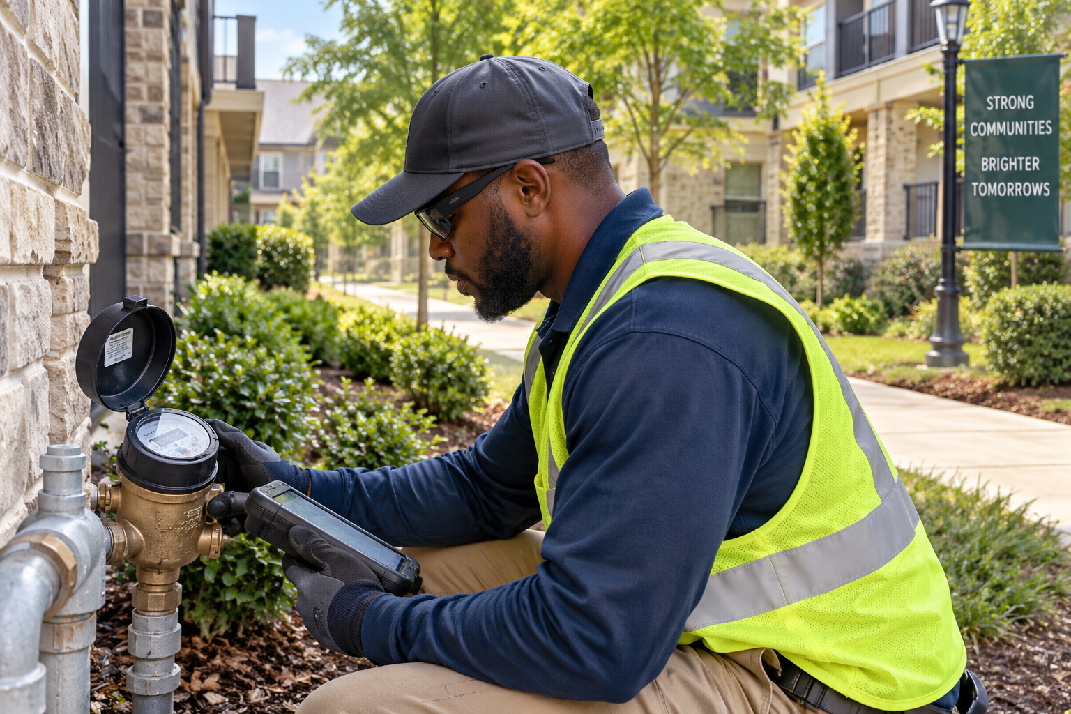 Sub-metering and utility conservation services